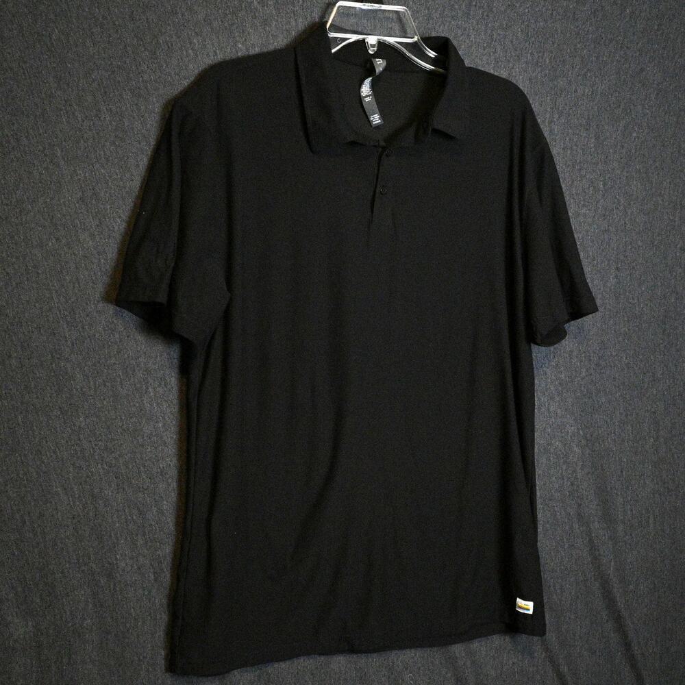 Vuori Men's L Strato Tech Polo Short Sleeve Soft Lightweight